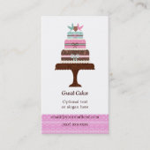 Carte de visite de cuisine et de pâtisserie (Devant)