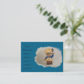 Carte de visite de cuisinier (Debout devant)