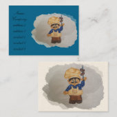 Carte de visite de cuisinier (Devant / Derrière)