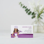 Carte de visite de cuisson (Debout devant)