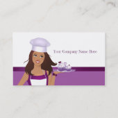 Carte de visite de cuisson (Dos)