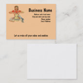 Carte de visite de cuisson (Devant / Derrière)