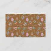 Carte de visite de Cupcake (Dos)