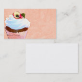 Carte de visite de Cupcake (Devant / Derrière)