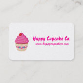 Carte de visite de Cupcake Company (Dos)
