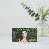 Carte de visite de Customizeable avec la peinture (Debout devant)