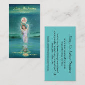 Carte de visite de Customizeable/Madame celtique (Devant / Derrière)