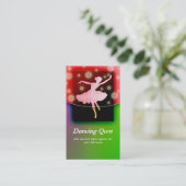 carte de visite de danse (Debout devant)