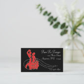 Carte de visite de danse de salon (Debout devant)