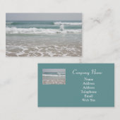 Carte de visite de danse d'océan (Devant / Derrière)