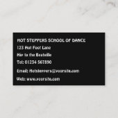 Carte de visite de danseurs (Dos)