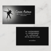 carte de visite de danseurs (Devant / Derrière)