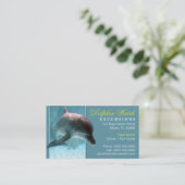 Carte de visite de dauphin (Debout devant)