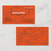 Carte de visite de Davidson de moto (Devant / Derrière)