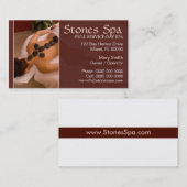 Carte de visite de Day Spa (Devant / Derrière)