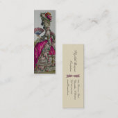 Carte de visite de ~ de la Reine Marie Antoinette (Devant / Derrière)