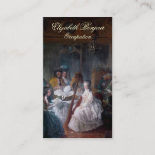 Carte de visite de ~ de mode de Marie Antoinette