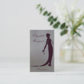 Carte de visite de ~ de plat de mode de Moi (Debout devant)