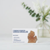 Carte de visite de Decking du Michigan (Debout devant)