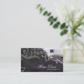 Carte de visite de décorateur intérieur - (Debout devant)