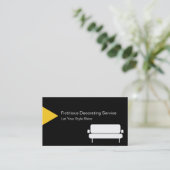 Carte de visite de décoration (Debout devant)