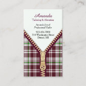 Carte de visite de découpage de mode (Devant)