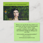 Carte de visite de déesse (Devant / Derrière)