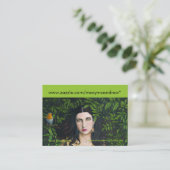 Carte de visite de déesse (Debout devant)