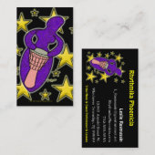 Carte de visite de déesse de tambour (Devant / Derrière)