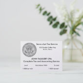 Carte de visite de demi-dollar de grand joint des (Debout devant)