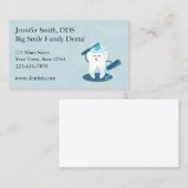Carte de visite de dentiste (Devant / Derrière)