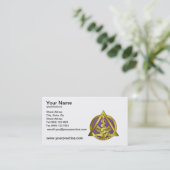 Carte de visite de dentiste (Debout devant)