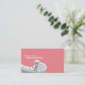 Carte de visite de dentiste de Periodontist (Debout devant)