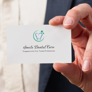 Carte de visite de dentiste Personnalisable