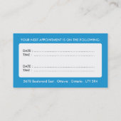 CARTE DE VISITE DE DENTISTES COSMÉTIQUES (Dos)