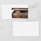 Carte de visite de déplacement de chat (Devant / Derrière)