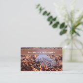 Carte de visite de design de jardin créatif (Debout devant)