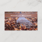 Carte de visite de design de jardin créatif (Devant)