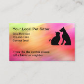 Carte de visite de design de Modèle de compagnie l (Devant)