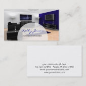 Carte de visite de design d'intérieur (Devant / Derrière)