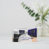 Carte de visite de design d'intérieur (Debout devant)