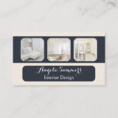 Carte de visite de Design d'intérieur photo person (Devant)
