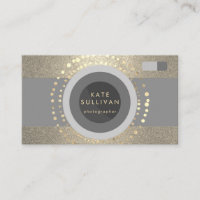 ・ carte de visite de design photographe moderne