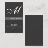 Carte de visite de design professionnel extraordin (Devant / Derrière)