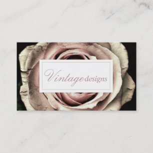 Carte de visite de design vintage magnifique