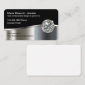 Carte de visite de designer de bijoux classique (Devant / Derrière)