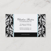 Carte de visite de dessinateur d'intérieurs (Dos)