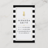 Carte de visite de dessinateur d'intérieurs - (Dos)