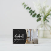 Carte de visite de dessinateur d'intérieurs (Debout devant)