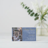 Carte de visite de dessinateur d'intérieurs (Debout devant)